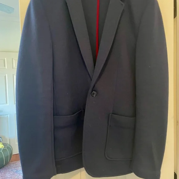 Marine Layer New Men's Navy Blazer - Picture 1 of 3